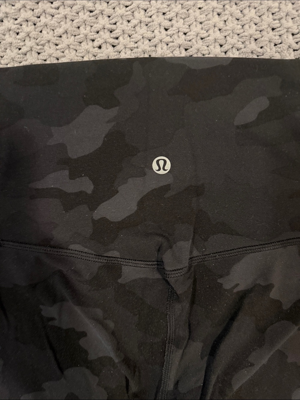 lululemon athletica Kids Black Camo Leggings - Picture 3 of 5
